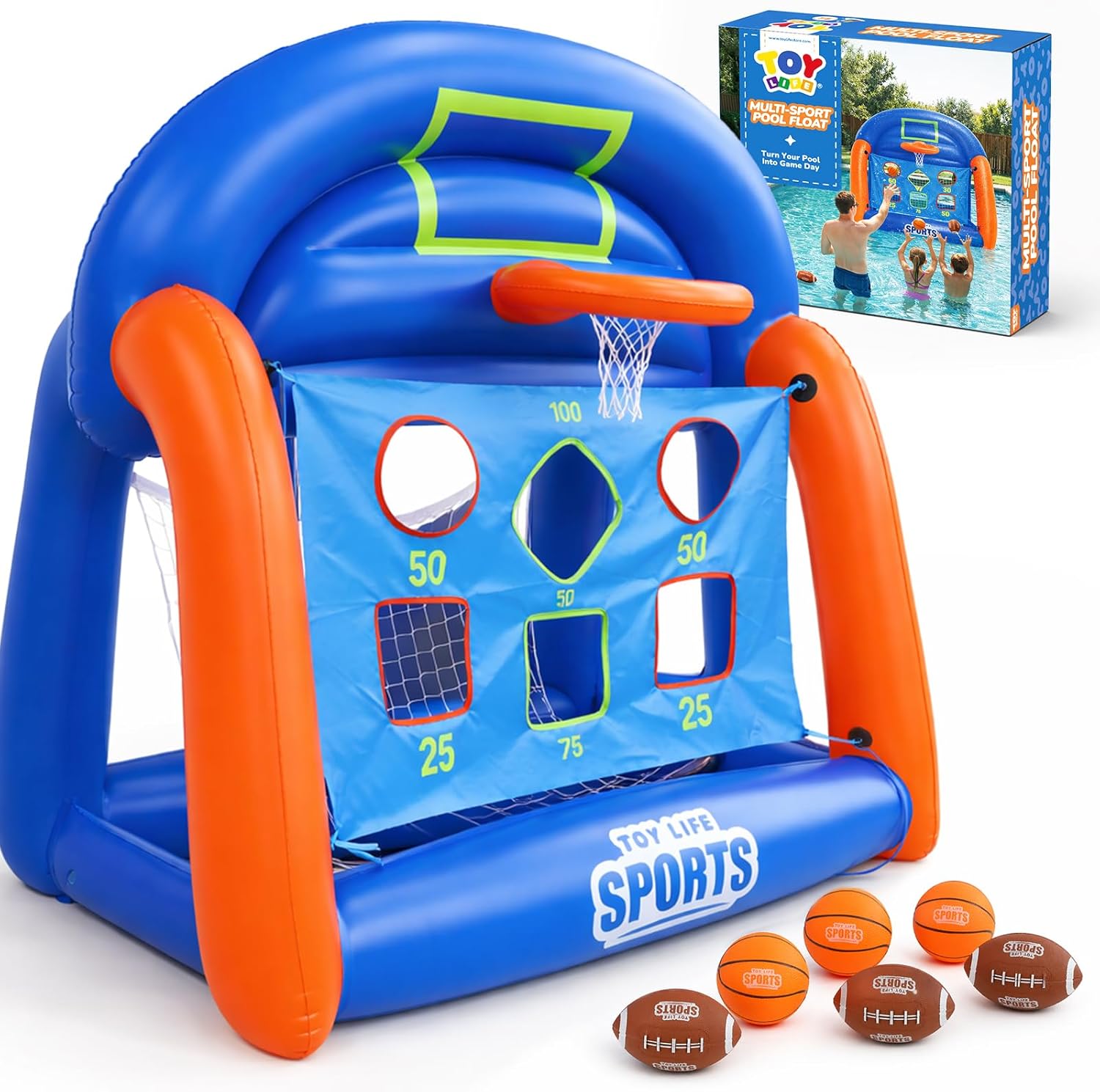 Kids Toys Kids Toys - ألعاب مائية قابلة للنفخ متعددة الرياضات