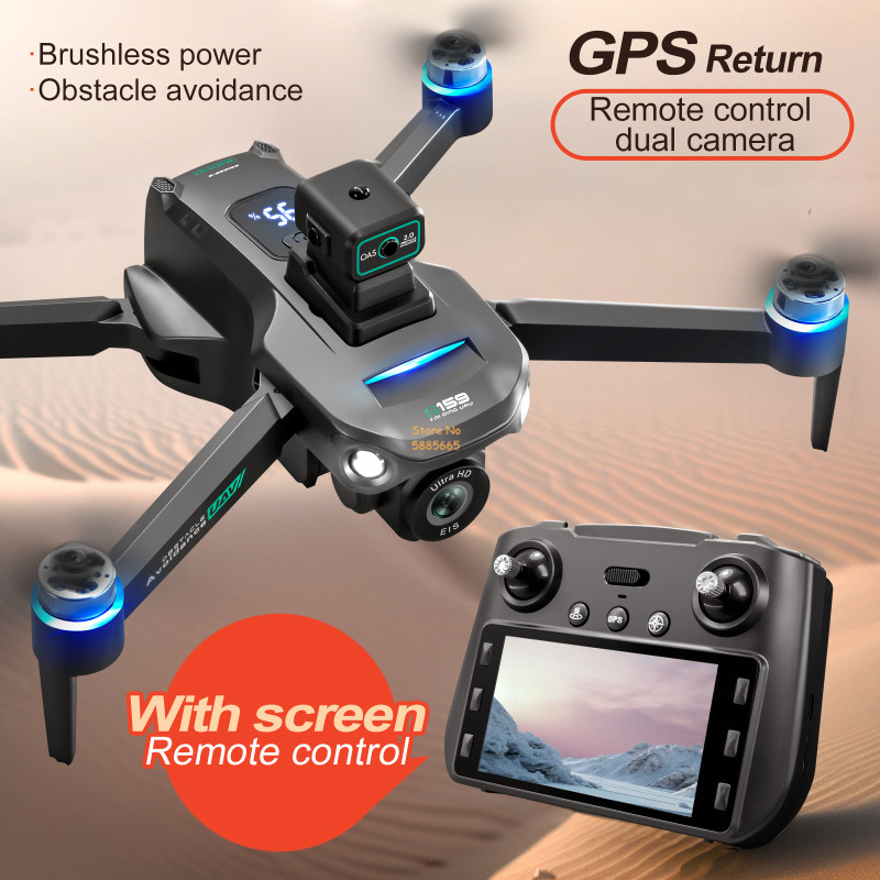Kids Toys Drone - 8K كاميرا مزدوجة 5G WIFI FPV