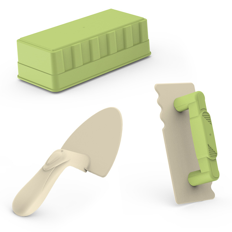 Kinetic Sand Mold - مجموعة ألعاب الشاطئ، أدوات حفر المجرفة،