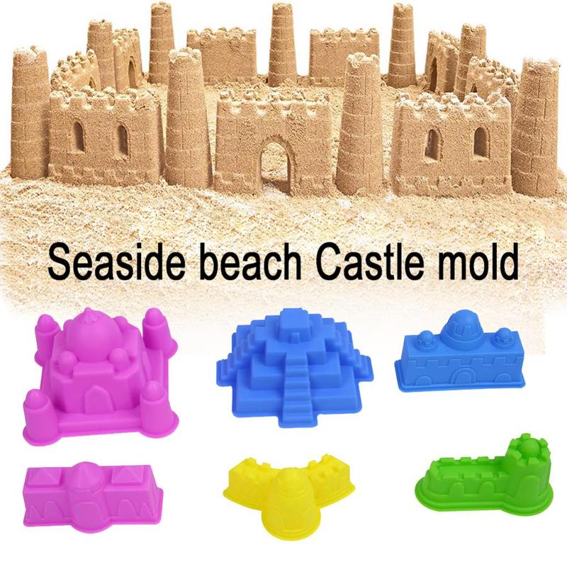 Kinetic Sand Mold - مجموعة ألعاب شاطئية للأطفال، تتضمن دراجة