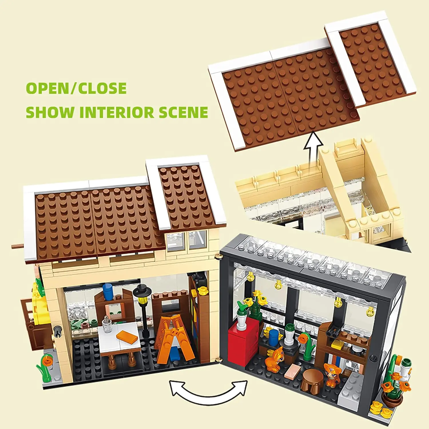 اللبنات الإبداعية زهرة باقة مخ - مراجعة Kids Toys In Store وسعره