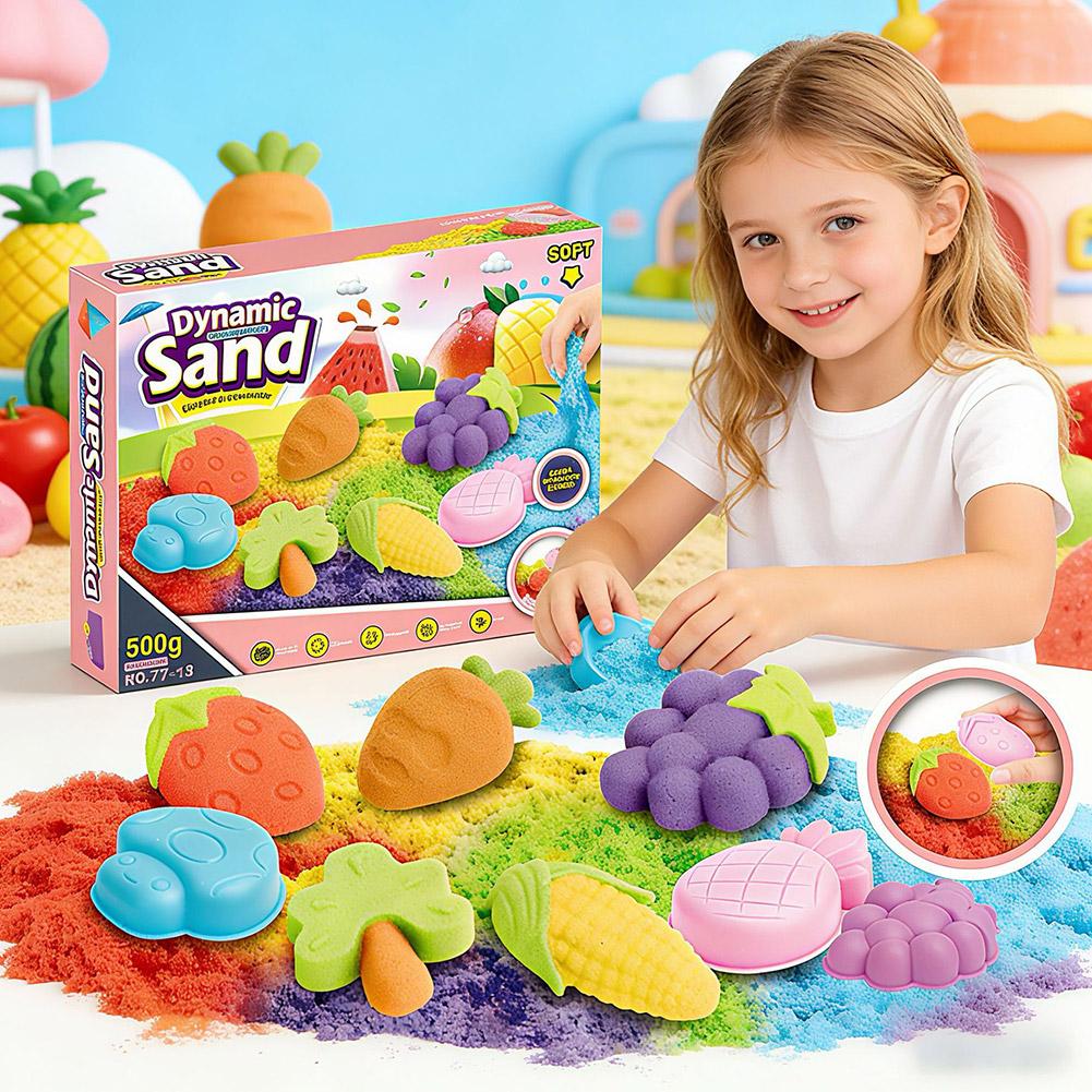 مجموعة رمل سحري كاملة للأطفال  - مراجعة Kinetic Sand Mold وسعره