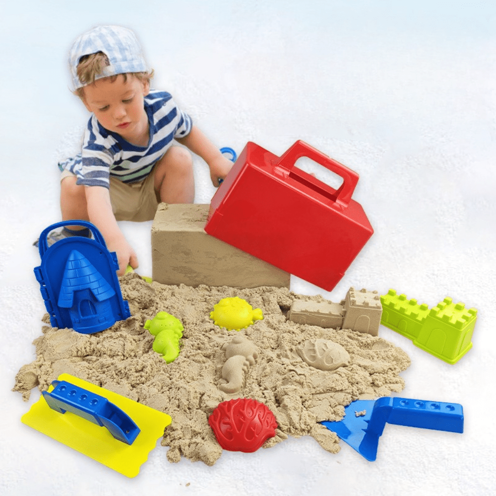 مجموعة ألعاب الثلج الخارجية ال - مراجعة Kinetic Sand Mold وسعره