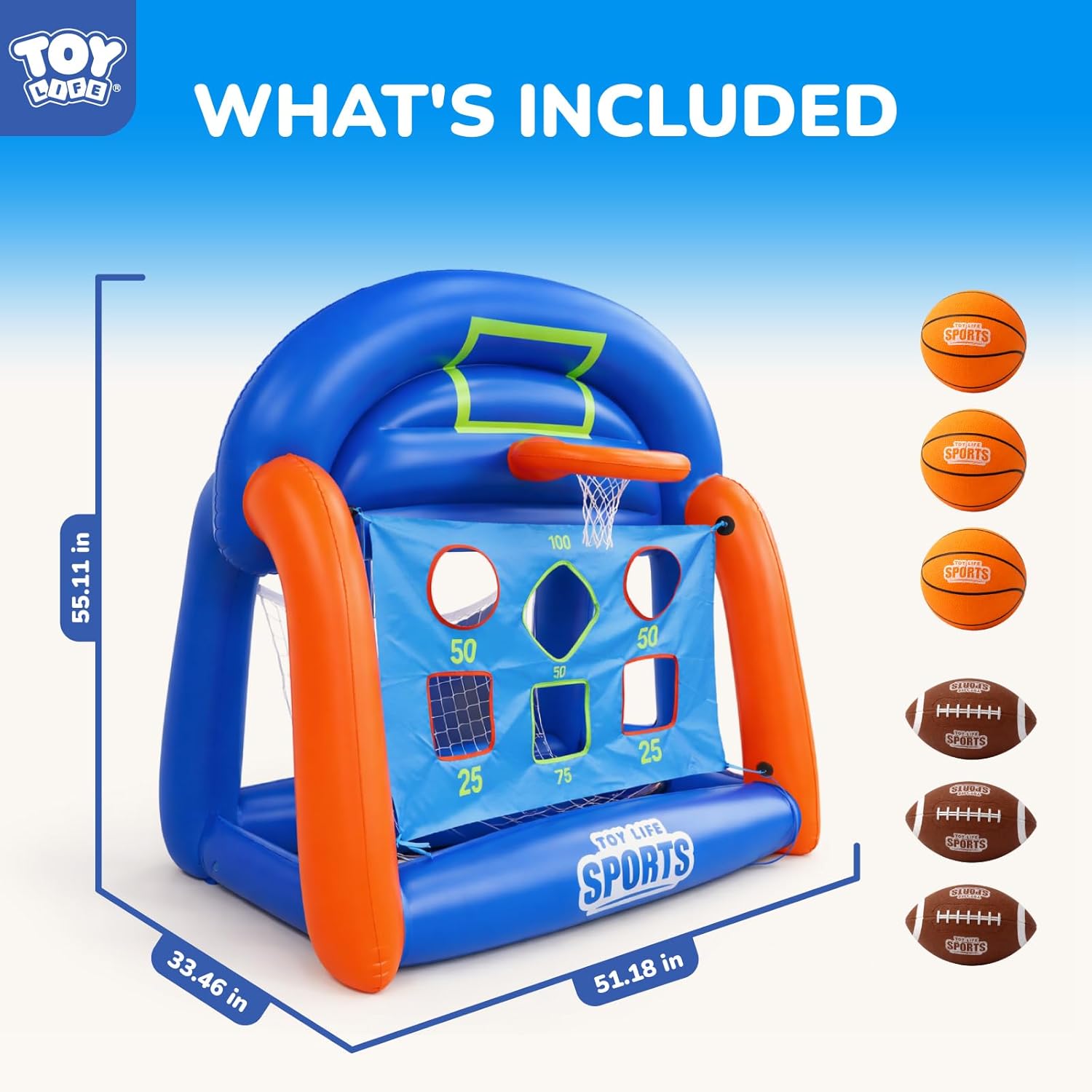 ألعاب مائية قابلة للنفخ متعددة - مراجعة Kids Toys Kids Toys وسعره