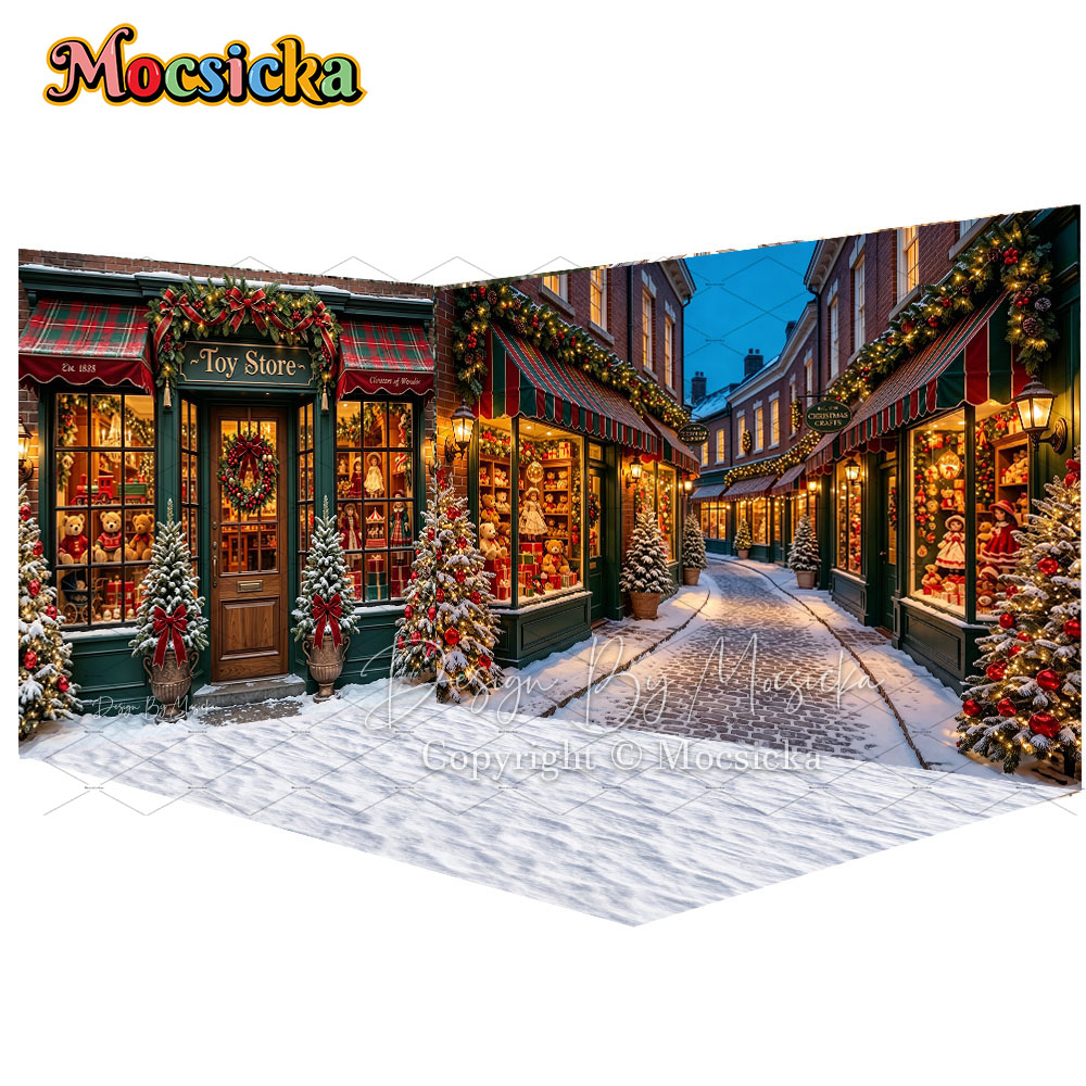 خلفية تصوير لزاوية شارع متجر أ - مراجعة Kids Toys In Store وسعره