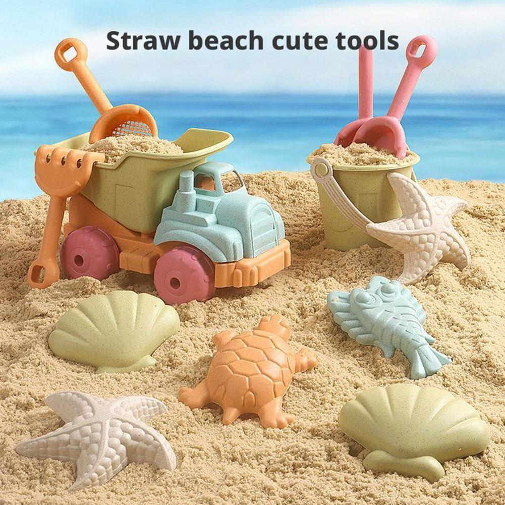 مجموعة ألعاب شاطئية للأطفال، ت - مراجعة Kinetic Sand Mold وسعره