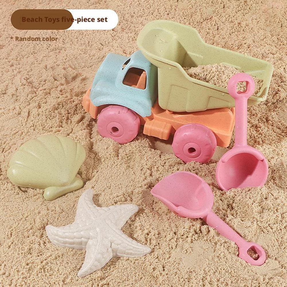 مجموعة ألعاب شاطئية للأطفال، ت - مراجعة Kinetic Sand Mold وسعره