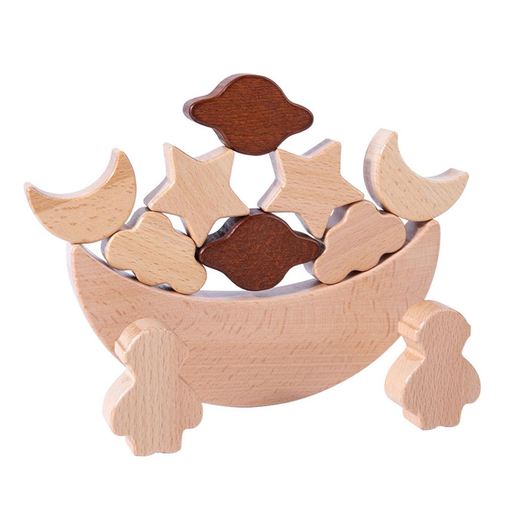 ألعاب مونتيسوري، مكعبات تكديس  - مراجعة Wooden Blocks Stacking وسعره