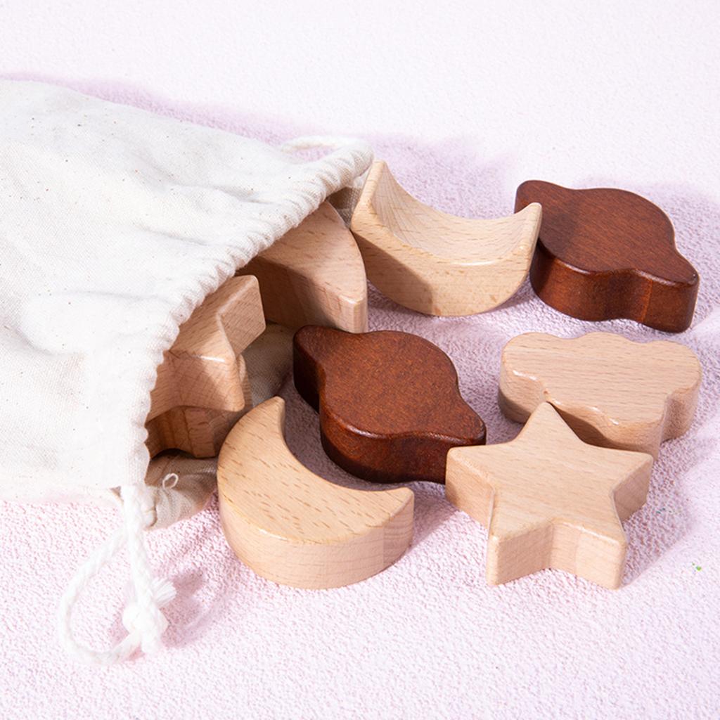 ألعاب مونتيسوري، مكعبات تكديس  - مراجعة Wooden Blocks Stacking وسعره