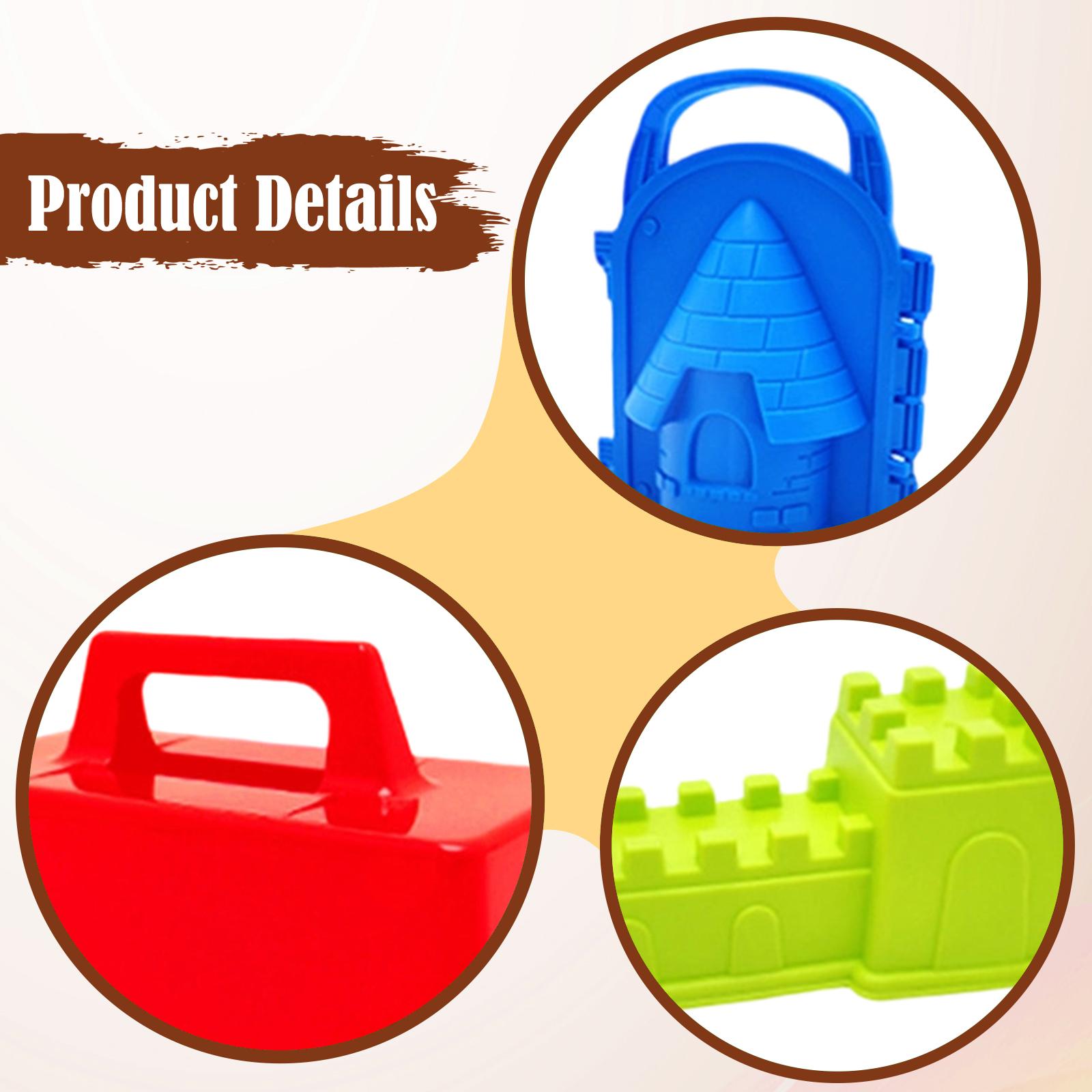 8 قطع من ألعاب الثلج، هدايا أع - مراجعة Kinetic Sand Mold وسعره