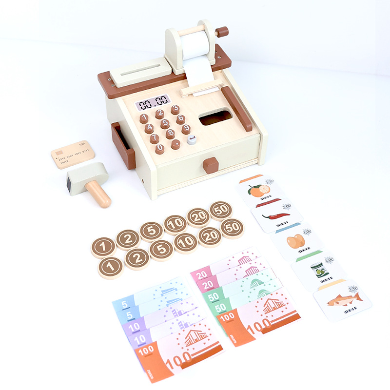 أدوات محاكاة آلة تسجيل النقد ل - مراجعة Kids Toys In Store وسعره