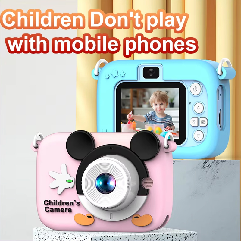 أطفال كاميرا كرتونية 1080P HD  - مراجعة Kids Toys Top View وسعره