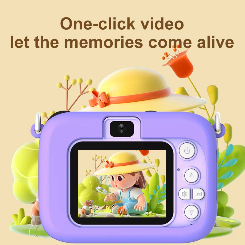 أطفال كاميرا كرتونية 1080P HD  - مراجعة Kids Toys Top View وسعره