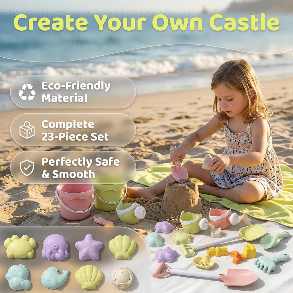 مجموعة ألعاب شاطئية للأطفال من - مراجعة Kinetic Sand Mold وسعره