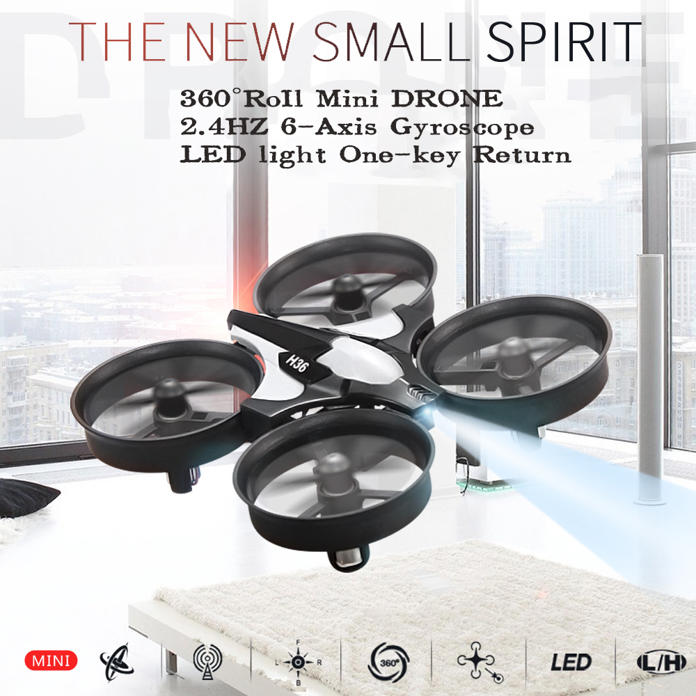 طائرة بدون طيار صغيرة JJRC H36 - مراجعة Kids Toys Drone وسعره