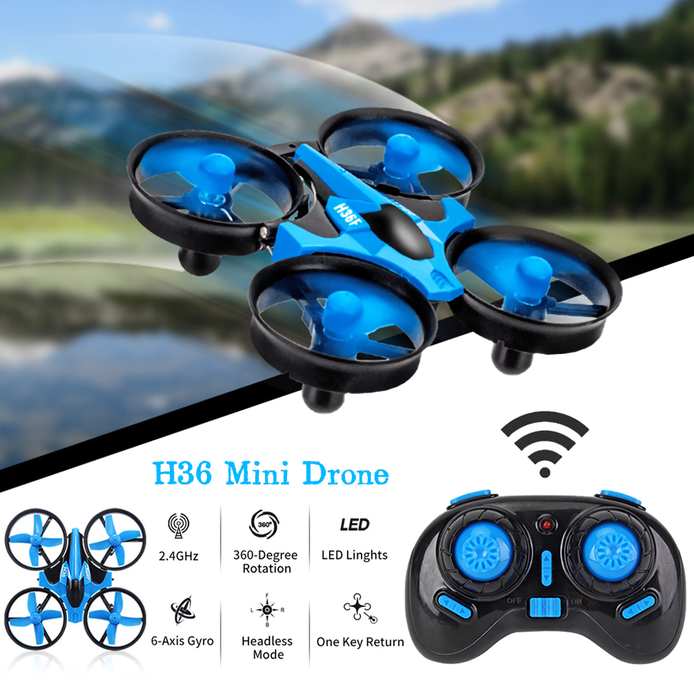 طائرة بدون طيار صغيرة JJRC H36 - مراجعة Kids Toys Drone وسعره