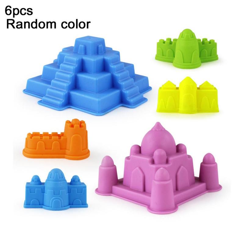 6 قطع من ألعاب الشاطئ، أدوات م - مراجعة Kinetic Sand Mold وسعره