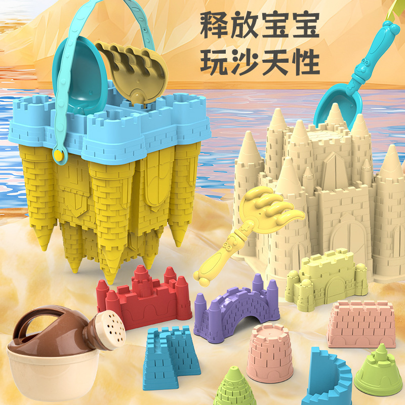 مجموعة ألعاب الشاطئ الكبيرة لل - مراجعة Kinetic Sand Mold وسعره