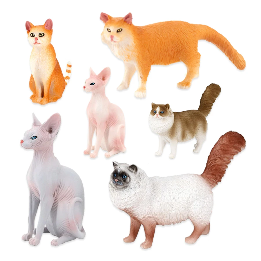 ألعاب نماذج القطط، مجسمات حيوا - مراجعة Kids Toys Under 200 وسعره