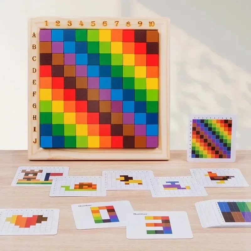 لعبة مونتيسوري التعليمية الخشب - مراجعة Wooden Blocks Stacking وسعره